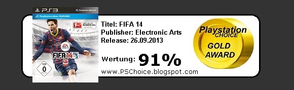 Fifa 14 - Die Bewertung von Playstation Choice - It´s your Choice